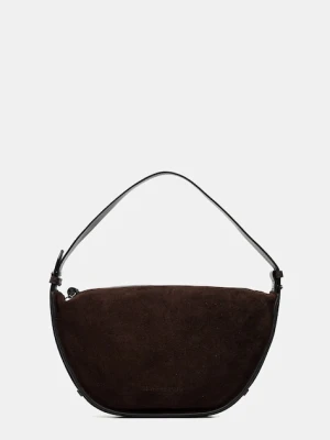 Marc O'Polo torebka zamszowa kolor brązowy 5000009153