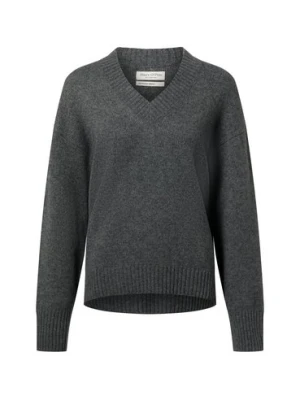 Marc O'Polo Wełniany sweter damski Kobiety Wełna szary marmurkowy,