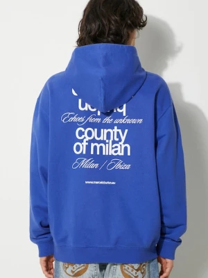 Marcelo Burlon bluza MBCM Slogan Comfort Hoodie