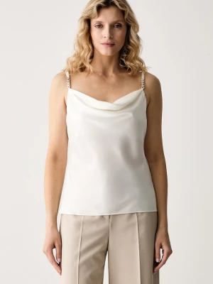 Marciano by Guess bluzka na ramiączkach damska ROMA beżowy