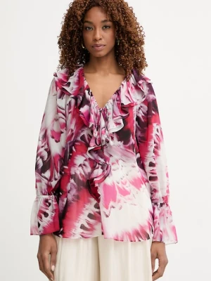 Marciano by Guess bluzka z falbanką damska ADELA