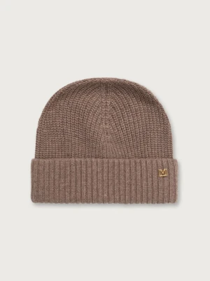 Marciano by Guess czapka beanie damska z dodatkiem kaszmiru HELSINKY beżowy
