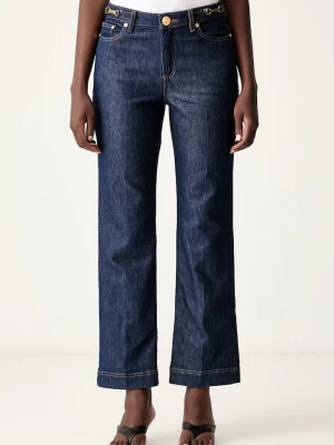 Marciano by Guess jeansy straight damskie VICTORY granatowy