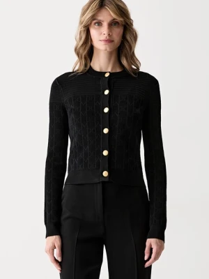 Marciano by Guess kardigan damski z wiskozą YAMNA czarny