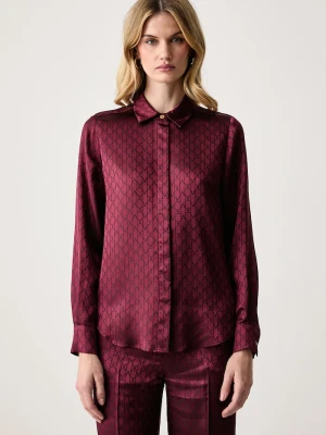Marciano by Guess koszula damska z wiskozą MELISSA bordowy