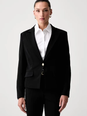 Marciano by Guess marynarka damska z wiskozą CYRINE czarny