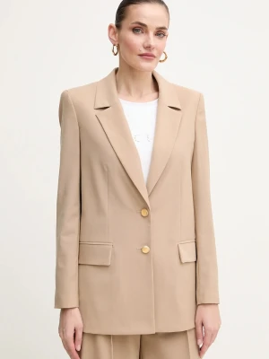 Marciano by Guess marynarka z domieszką wełny IRINA beżowy