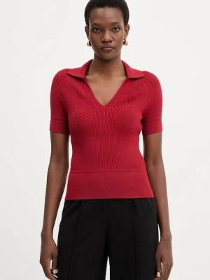 Marciano by Guess polo BICE damski kolor czerwony 6RGR11 5613Z