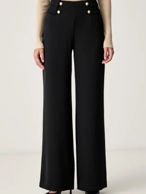 Marciano by Guess spodnie straight damskie WHITNEY czarny