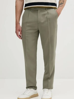 Marciano by Guess spodnie z domieszką lnu MAX