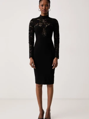 Marciano by Guess sukienka bodycon NEW DAVINA czarny
