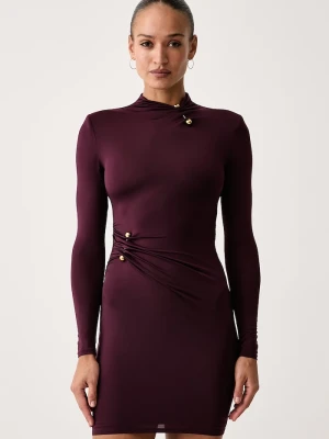 Marciano by Guess sukienka EZME bordowy