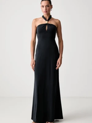 Marciano by Guess sukienka halter z modalem SORAYA czarny