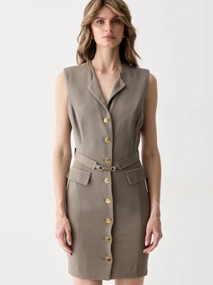 Marciano by Guess sukienka koszulowa z wełną RASHIDA