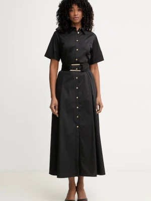 Marciano by Guess sukienka rozkloszowana z bawełną ULLA