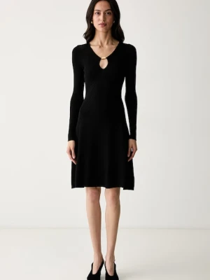 Marciano by Guess sukienka z wiskozą JAMILA czarny