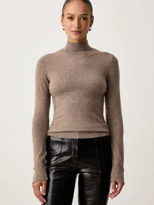 Marciano by Guess sweter damski z dodatkiem kaszmiru HELSINKI beżowy