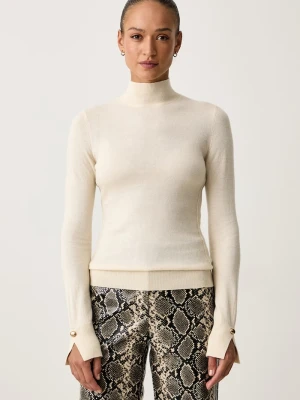 Marciano by Guess sweter damski z dodatkiem kaszmiru HELSINKI beżowy