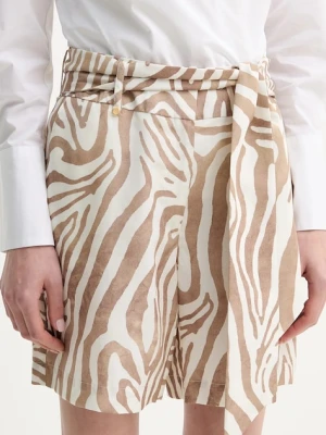 Marciano by Guess szorty z domieszką lnu ROSIE