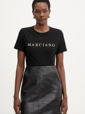 Marciano by Guess t-shirt MABEL damski kolor czarny 6RGI02 6008A