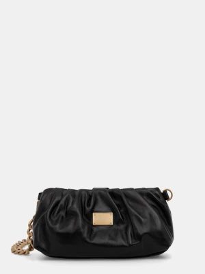 Marciano by Guess torebka skórzana kolor czarny 6RGZ12 7415A