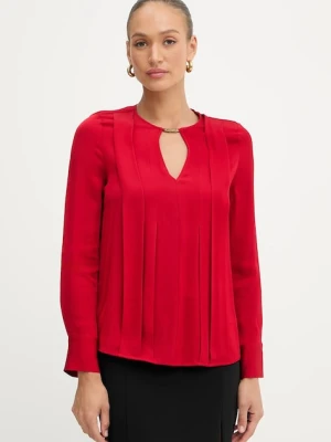Marciano Guess bluzka ANITA damska kolor czerwony gładka 5YGH14 7356A