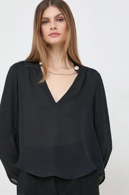 Marciano Guess bluzka EVA damska kolor czarny gładka 4RGH00 9998Z