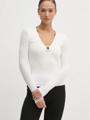 Marciano Guess bluzka IZZIE damska kolor beżowy z aplikacją 5RGP12 6259A