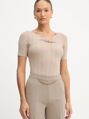 Marciano Guess bluzka KATHLEEN damska kolor beżowy gładka 5YGR02 5875Z