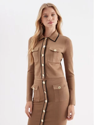 Marciano Guess Kardigan 3YGR00 5036Z Beżowy Regular Fit