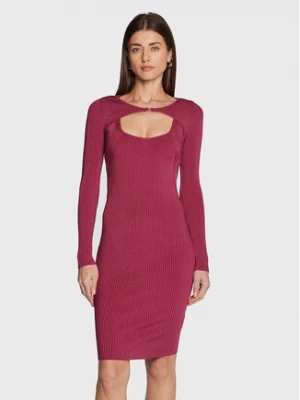 Marciano Guess Komplet sukienka dzianinowa i sweter 3RGK05 5662Z Różowy Slim Fit