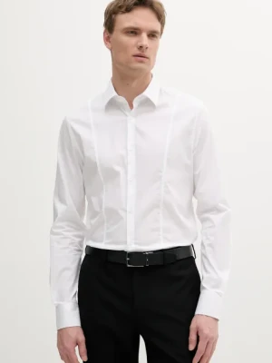 Marciano Guess koszula OLIVER męska kolor biały regular z kołnierzykiem klasycznym 1GH402 4416Z