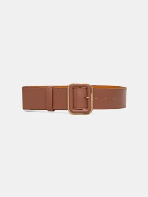 Marciano Guess pasek skórzany damski kolor brązowy 5GGZ15 7330A