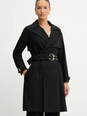Marciano Guess płaszcz CHRISTINA kolor czarny 5YGL05 7343A