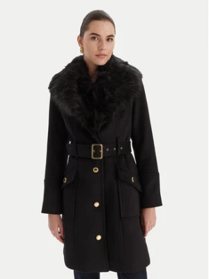 Marciano Guess Płaszcz wełniany 5BGL26 1799Z Czarny Regular Fit