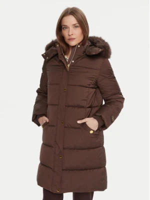 Marciano Guess Płaszcz zimowy 5BGL18 7378A Brązowy Regular Fit