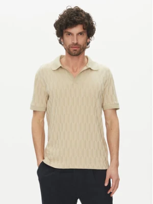 Marciano Guess Polo 5GHP03 6326A Beżowy Regular Fit