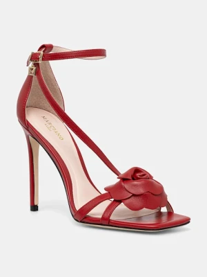 Marciano Guess sandały skórzane kolor czerwony 5YGZ34 7368A