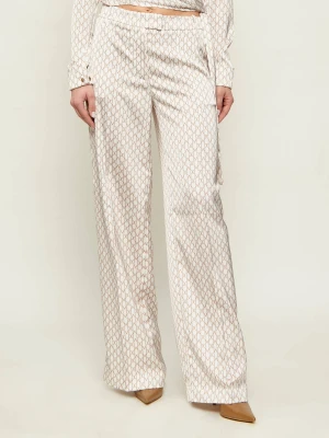 Marciano Guess Satynowe spodnie GISELLE | Straight fit