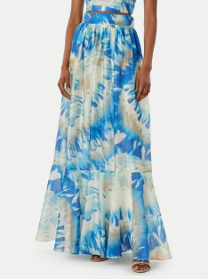 Marciano Guess Spódnica maxi G6GD18 W1988 Niebieski Regular Fit