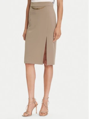 Marciano Guess Spódnica midi 5YGD07 7357A Beżowy Regular Fit