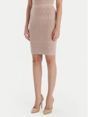 Marciano Guess Spódnica ołówkowa 5BGD00 5661Z Beżowy Slim Fit