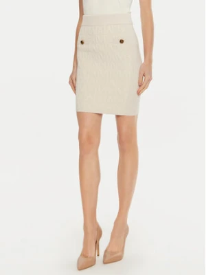 Marciano Guess Spódnica ołówkowa Hermione 4BGD01 5661Z Beżowy Slim Fit