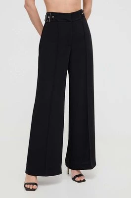 Marciano Guess spodnie DIANE damskie kolor czarny szerokie high waist 4GGB02 7068A