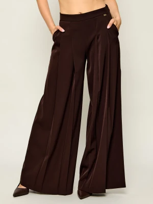 Marciano Guess Spodnie Kamila | Relaxed fit brązowy