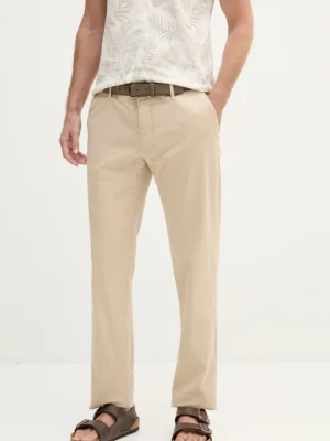 Marciano Guess spodnie MARCUS męskie kolor beżowy proste 5GHB26 2322Z
