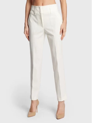 Marciano Guess Spodnie materiałowe 1BGB11 9653Z Biały Slim Fit
