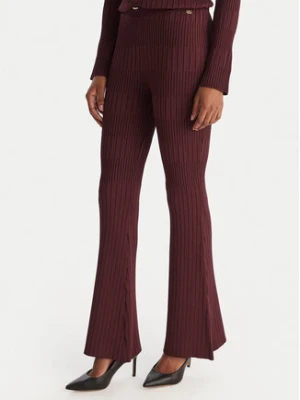 Marciano Guess Spodnie materiałowe 5YGB29 5881Z Bordowy Regular Fit