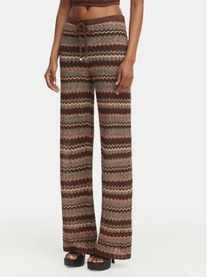 Marciano Guess Spodnie materiałowe G6GB13 Z0645 Brązowy Regular Fit