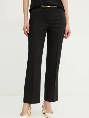Marciano Guess spodnie SUNNY damskie kolor czarny fason cygaretki medium waist 5GGB17 7311A